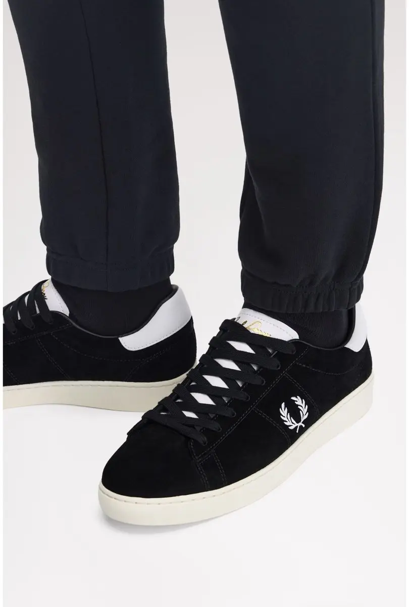 Fred Perry Spencer Sneakers - Zwart