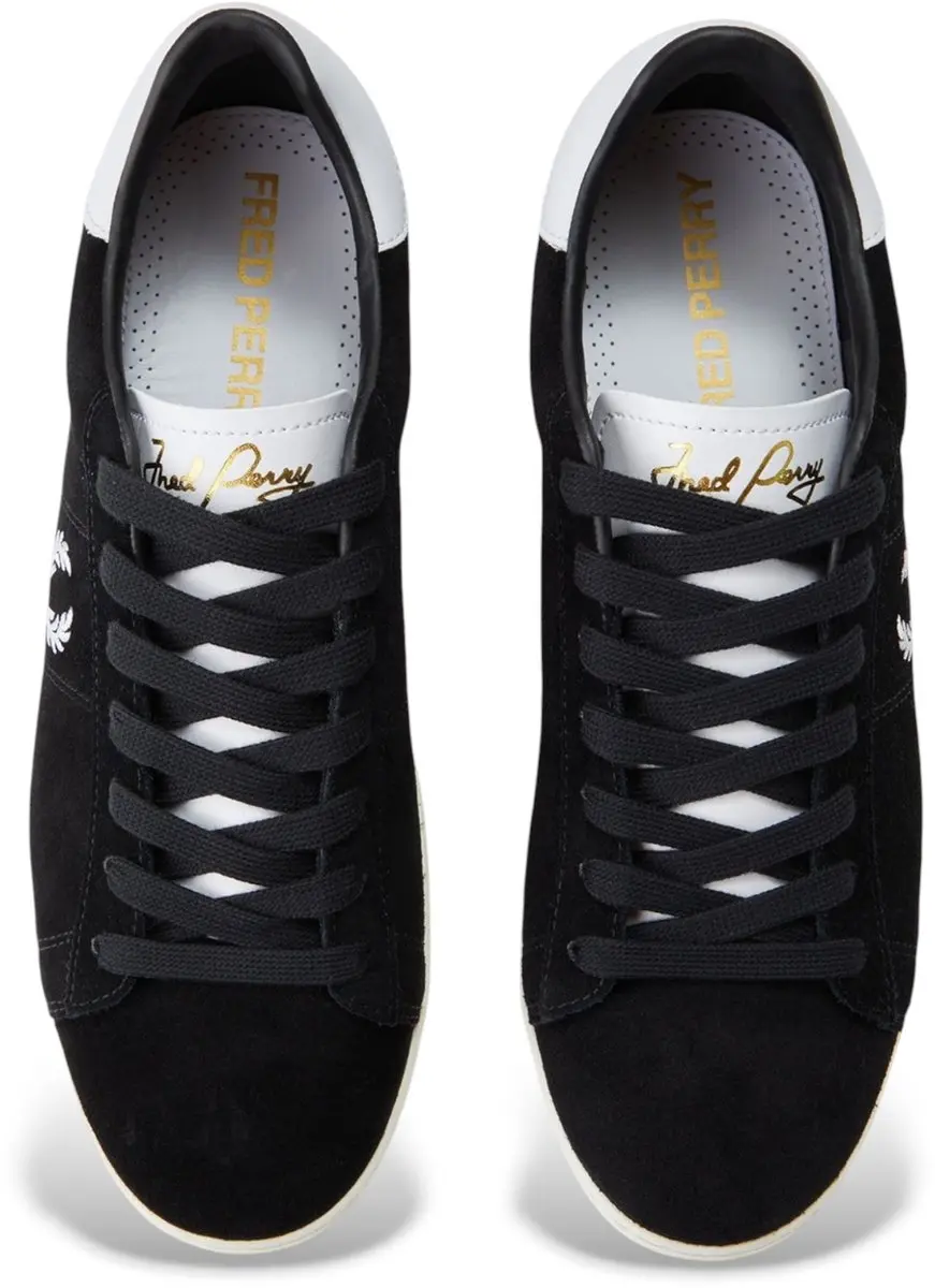 Fred Perry Spencer Sneakers - Zwart