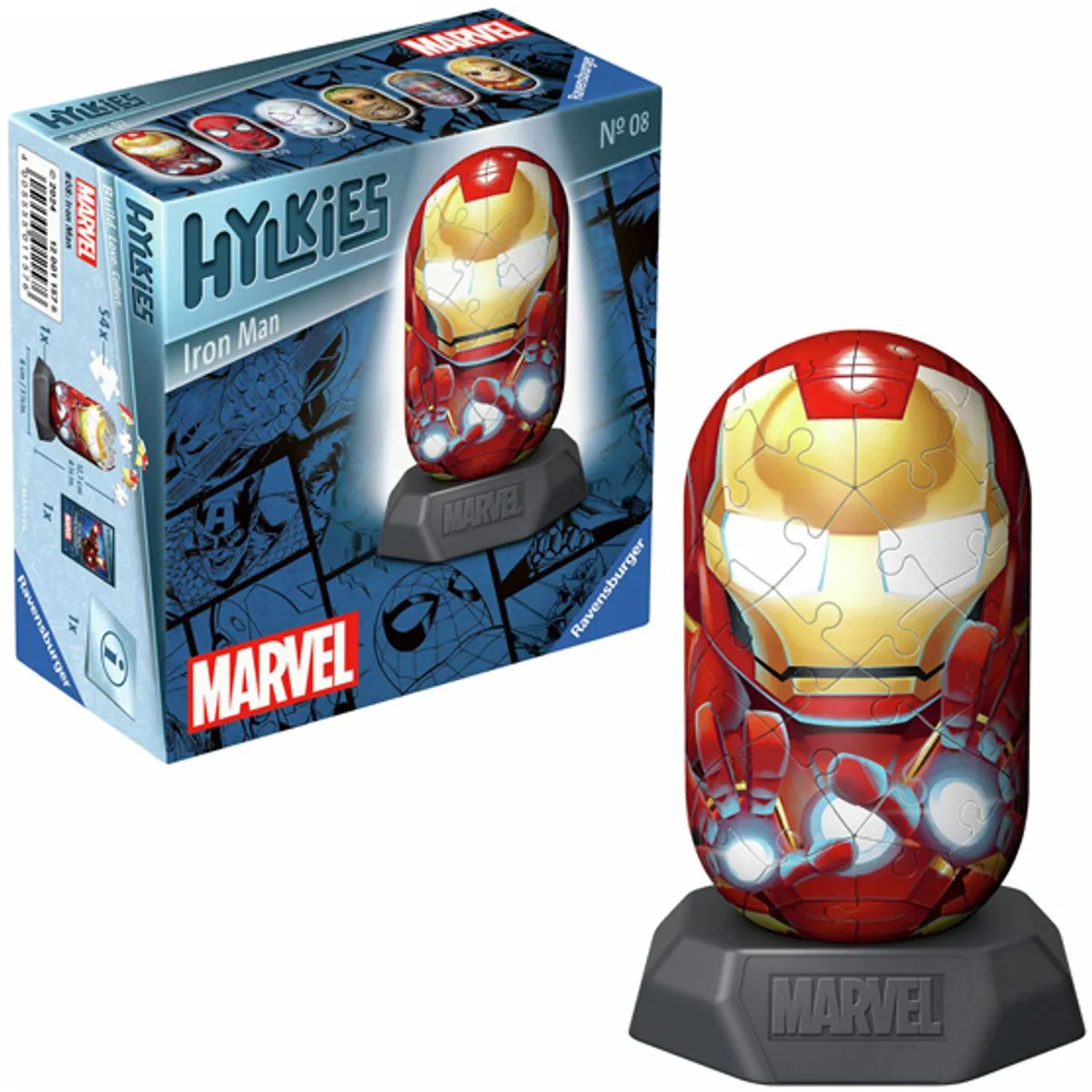 Ravensburger Hylkies Marvel Iron Man Capsule Figuur