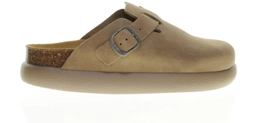 Scholl Klomp Fae Chunky Suede Vrouwen