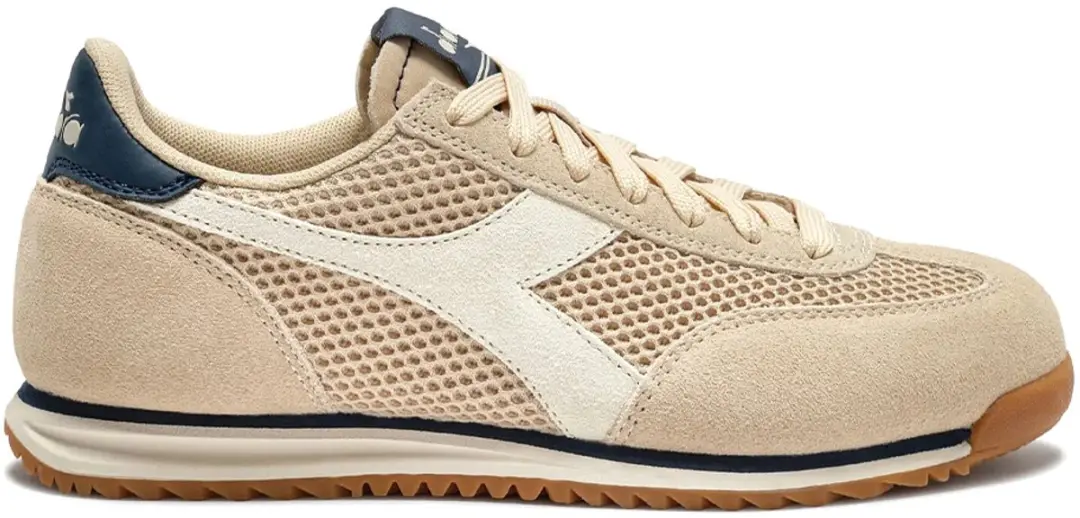Cross Mesh leren sneakers