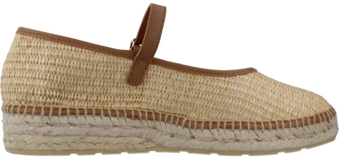 Damesschoen Mary Jane van raffia