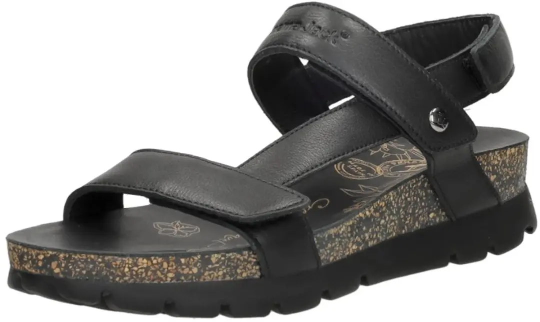 Panama Jack Selma B4 Nappa Damessandalen - Zwart