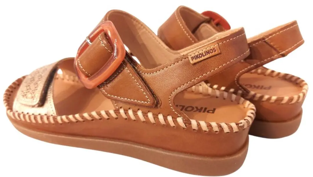 Pikolinos Cadaques W8K 0555C1 Sandaal - 39 - Bruin/Brons