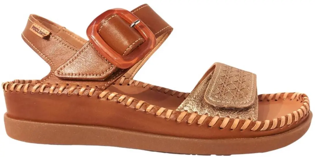 Pikolinos Cadaques W8K 0555C1 Sandaal - 39 - Bruin/Brons