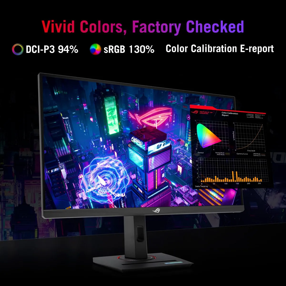 ASUS ROG Strix XG27ACMS Gaming Monitor 27" - 320Hz - QHD - 15W USB-C