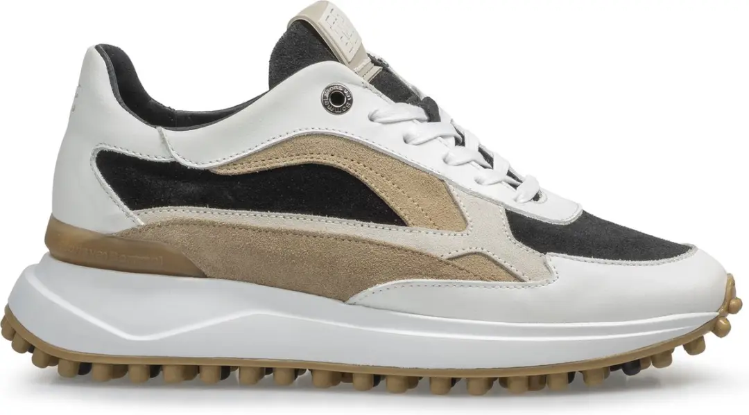 Floris van Bommel Noppi 17.02 Dames Sneakers - Wit - Maat 37 - afbeelding 3 van 6
