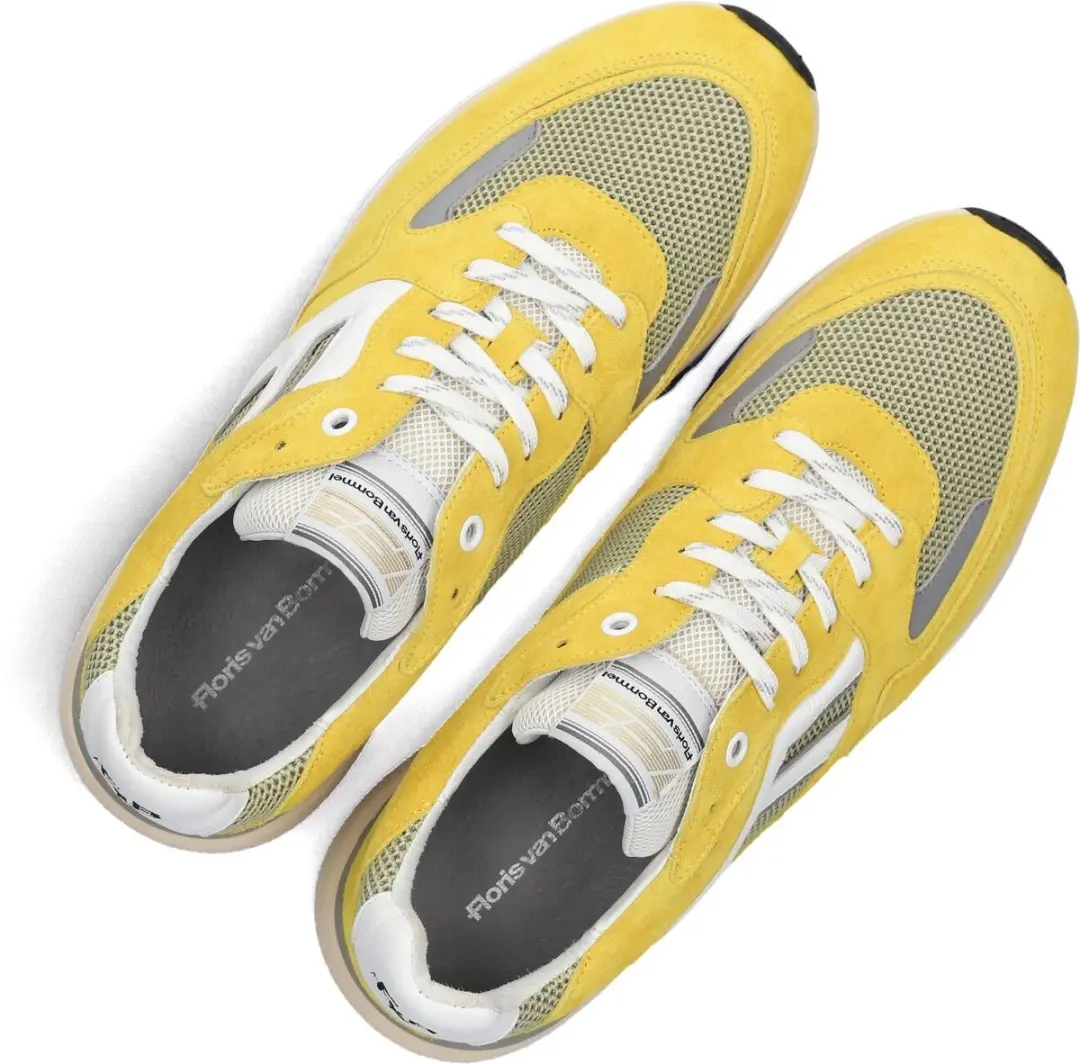 Floris van Bommel De Treener Sfm-10154 Sneakers - Geel - Maat 41⅓ - afbeelding 4 van 6