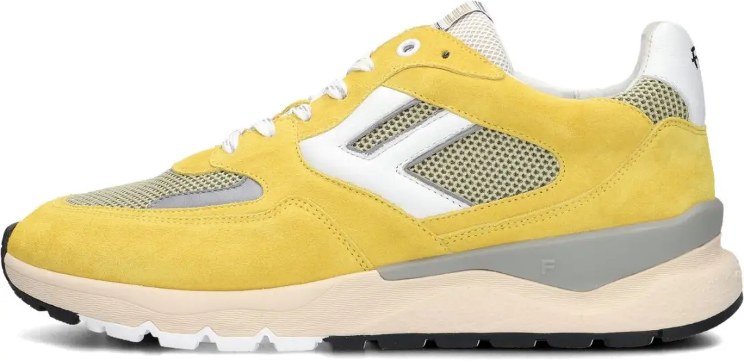 Floris van Bommel De Treener Sfm-10154 Sneakers - Geel - Maat 41⅓ - afbeelding 2 van 6