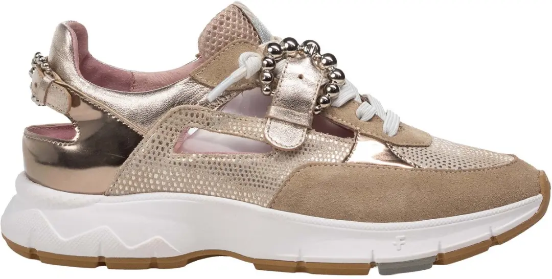 Floris van Bommel Daysi Sneakers Sfw-10155 - Goud - 38 - afbeelding 3 van 6