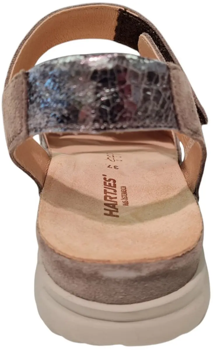 Hartjes Breeze Dames Sandalen - Taupe - 37 - afbeelding 3 van 6