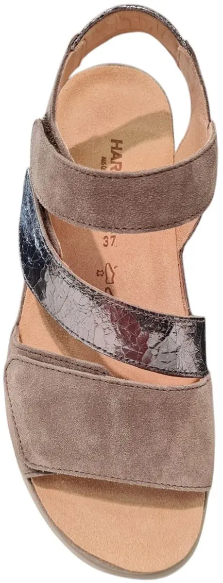 Hartjes Breeze Dames Sandalen - Taupe - 37 - afbeelding 2 van 6