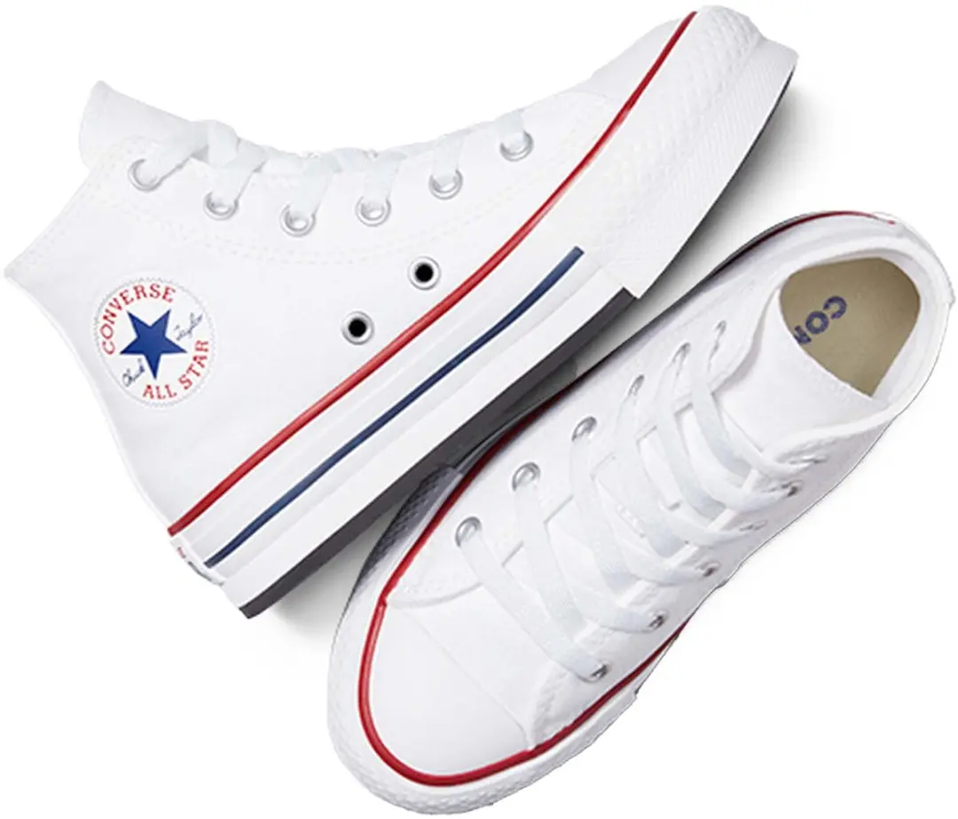 Converse Ctas Eva Lift Hi Sneakers - Wit - Maat 30 - afbeelding 4 van 6