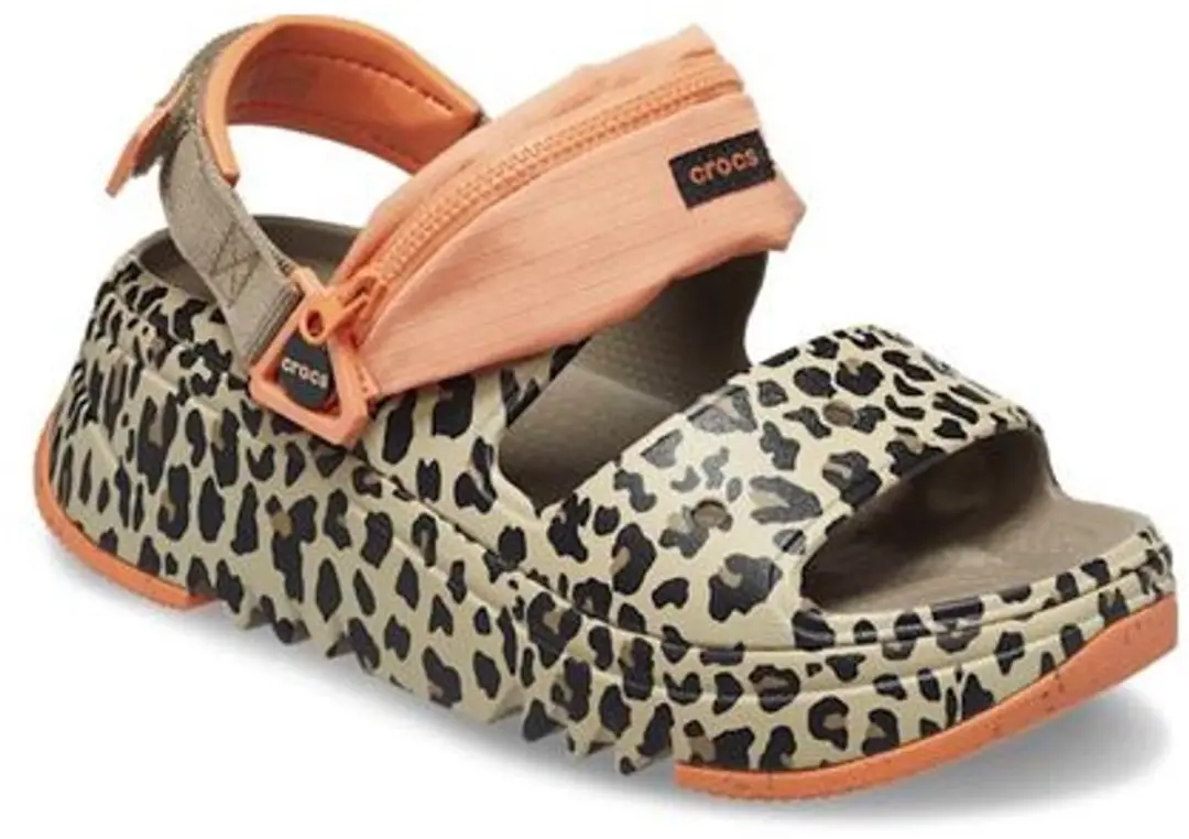 Crocs Hiker Xscape Animal Sandalen Khaki/Leopard Maat 39/40 US M7/W9