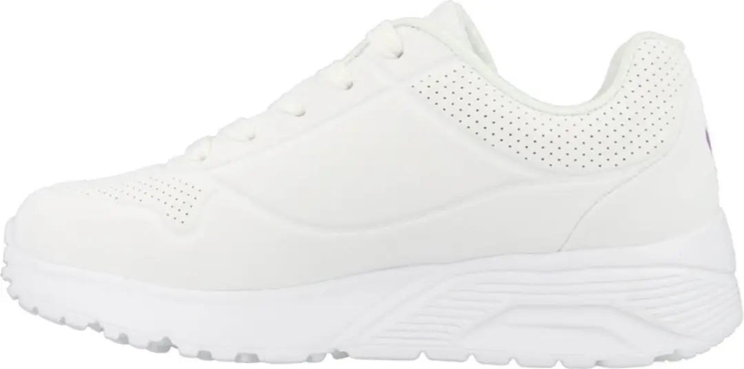Skechers Uno Lite Meisjes Sneakers - Wit - afbeelding 6 van 6