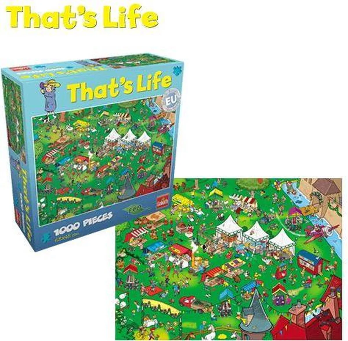 Goliath That's Life 1000 Puzzels - 1000 Stuks - Multicolor