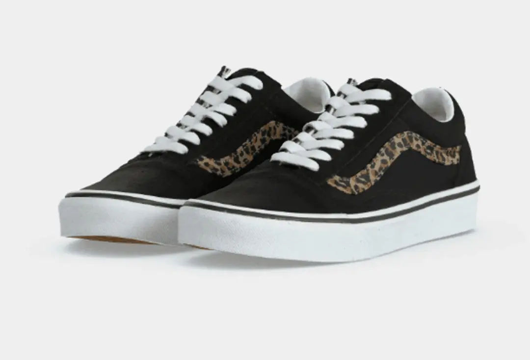 Vans Old Skool Schoenen - 38 - Leopard Black - afbeelding 3 van 6
