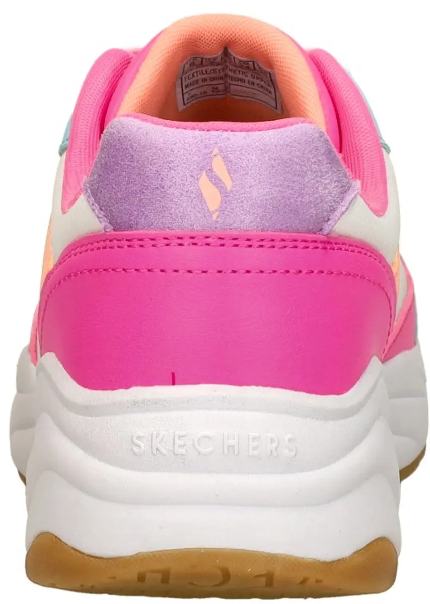 Skechers Nova Jogger Color Classic Meisjes Sneakers - Wit - afbeelding 6 van 6