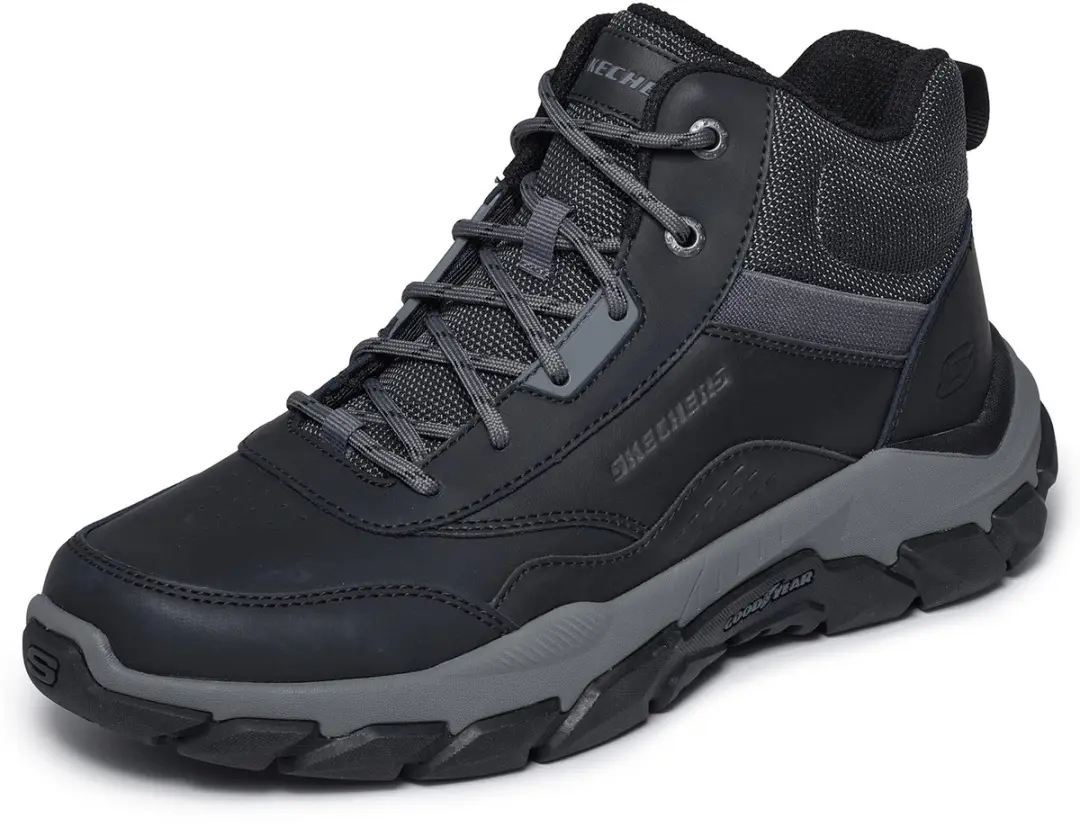 Skechers Heren Santoro Hopkins Outdoor Schoenen - Zwart - afbeelding 3 van 6