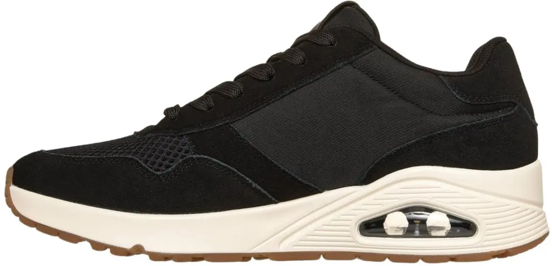 Skechers UNO-VINTAGE AIR Heren Sneakers - Zwart - afbeelding 6 van 6