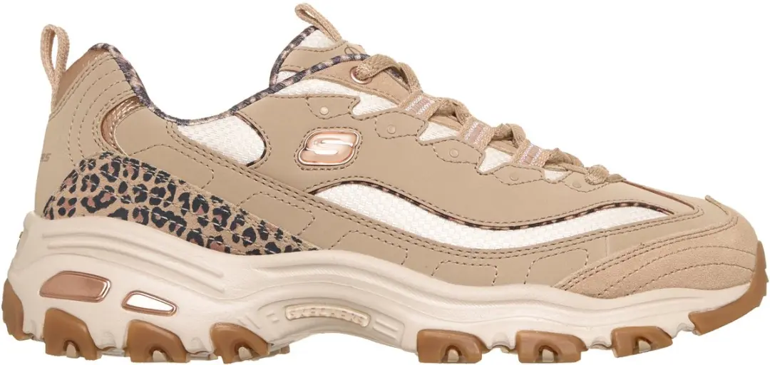 Skechers D'LITES-WILD CHARM Dames Veterschoenen