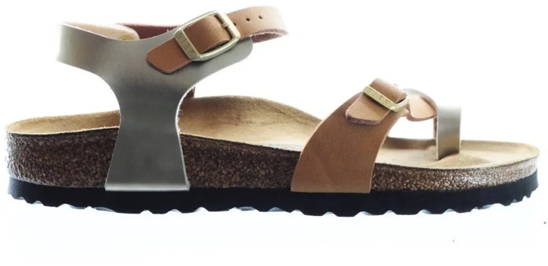 Birkenstock Taormina Kids Soft Metalics Gold Brown maat 30