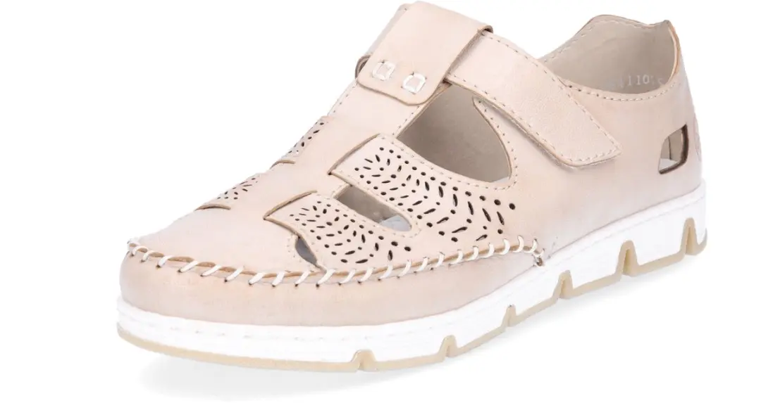 Rieker Shoes 49958-61, Vrouwen, Beige, Schoenen, maat: 39