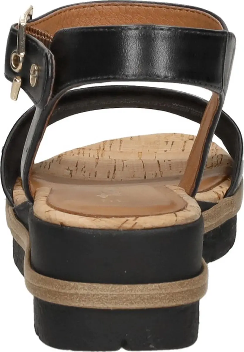 Tamaris Dames Sandalen 215242 - Zwart - Maat 40 - afbeelding 6 van 6