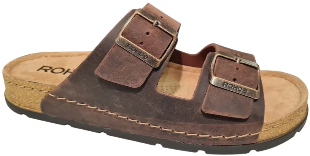 Rohde Leren Heren Slippers