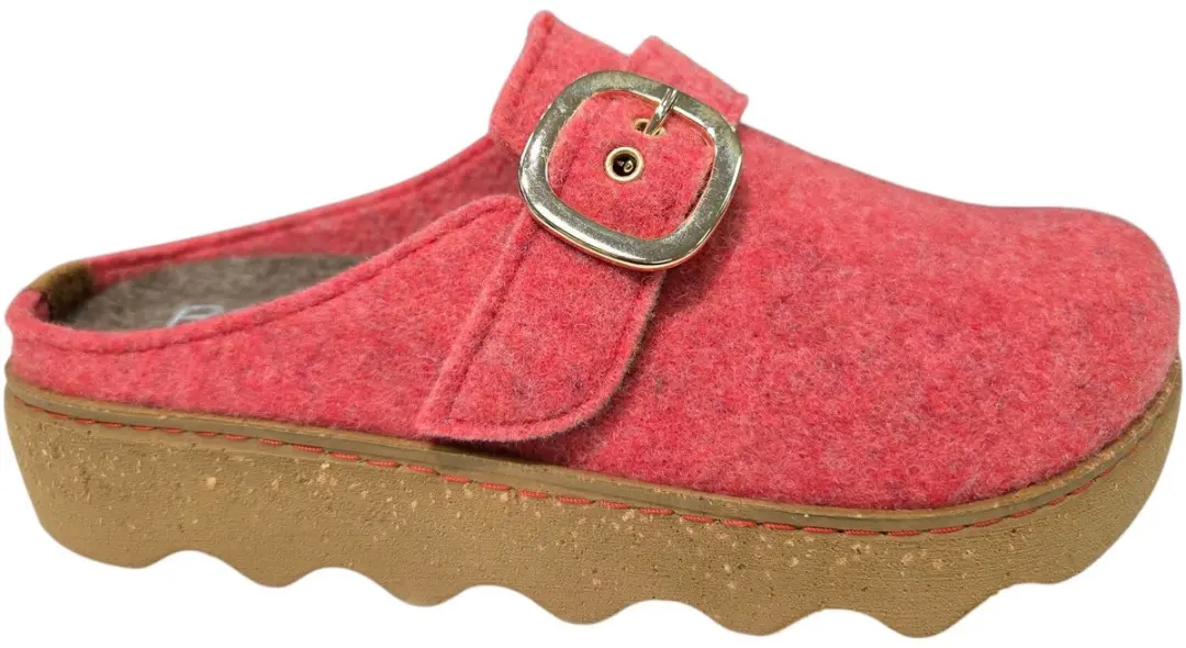 Rohde Roze Open Dames Pantoffels
