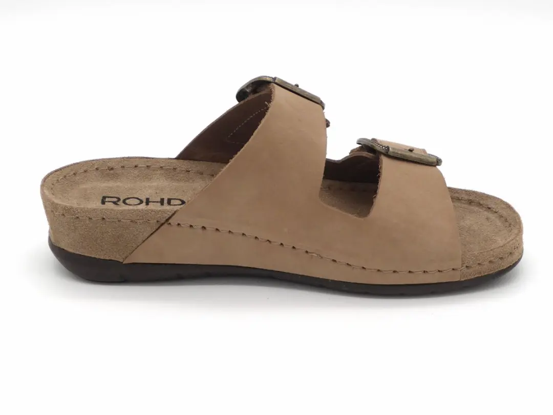 Rohde 5855 14 Slippers Dames - Beige - 38 - afbeelding 4 van 4