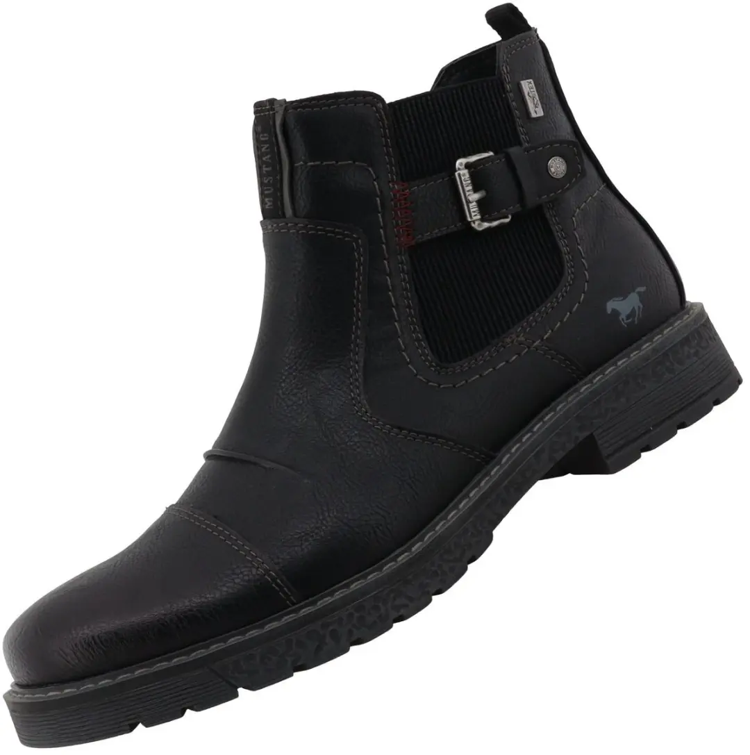 Mustang heren Tex laarzen zwart