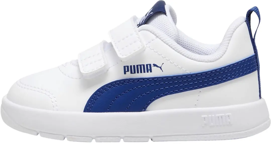 PUMA Courtflex V3 V Schoenen - Maat 20 - Wit - afbeelding 4 van 6
