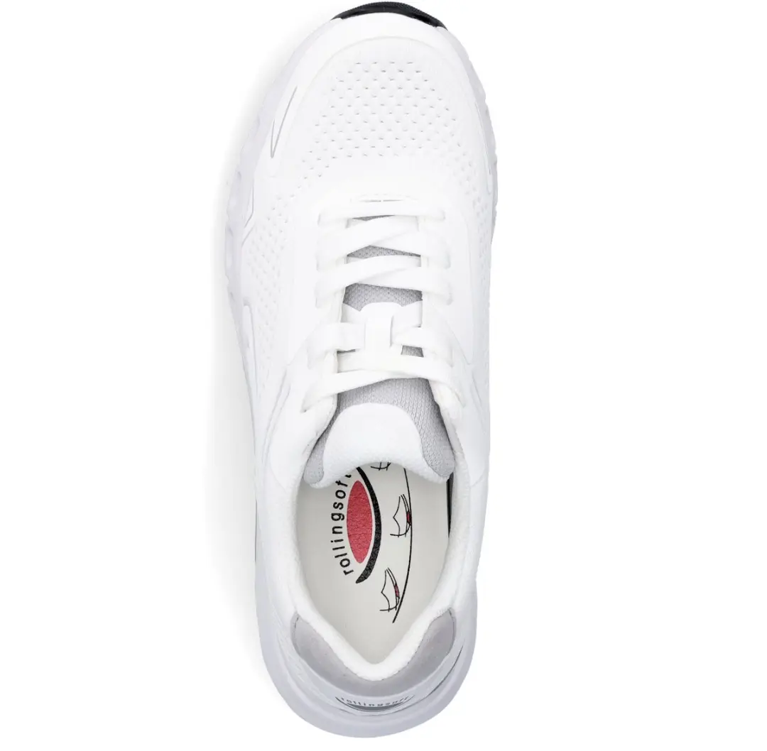 Gabor Rolling Soft 86.984 Witte Dames Sneakers - 41 - afbeelding 5 van 6