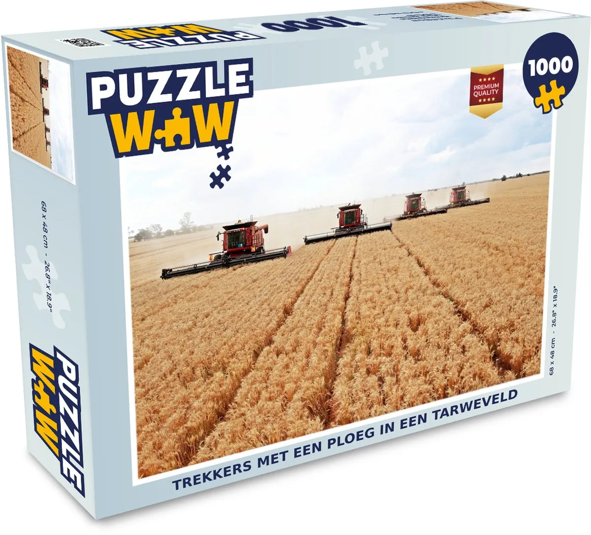 PuzzleWow Legpuzzel Trekkers 1000 Stuks - Multicolor