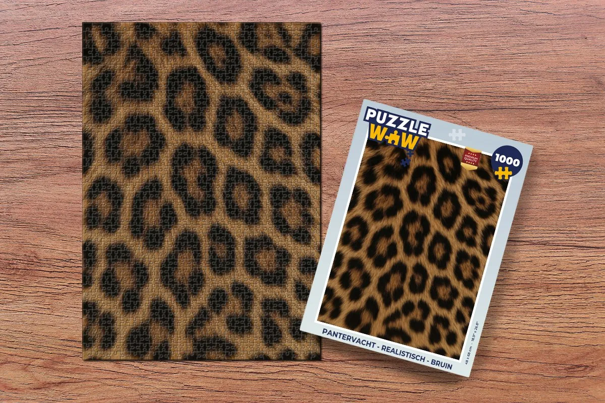 PuzzleWow Pantervacht Legpuzzel 1000 Stuks
