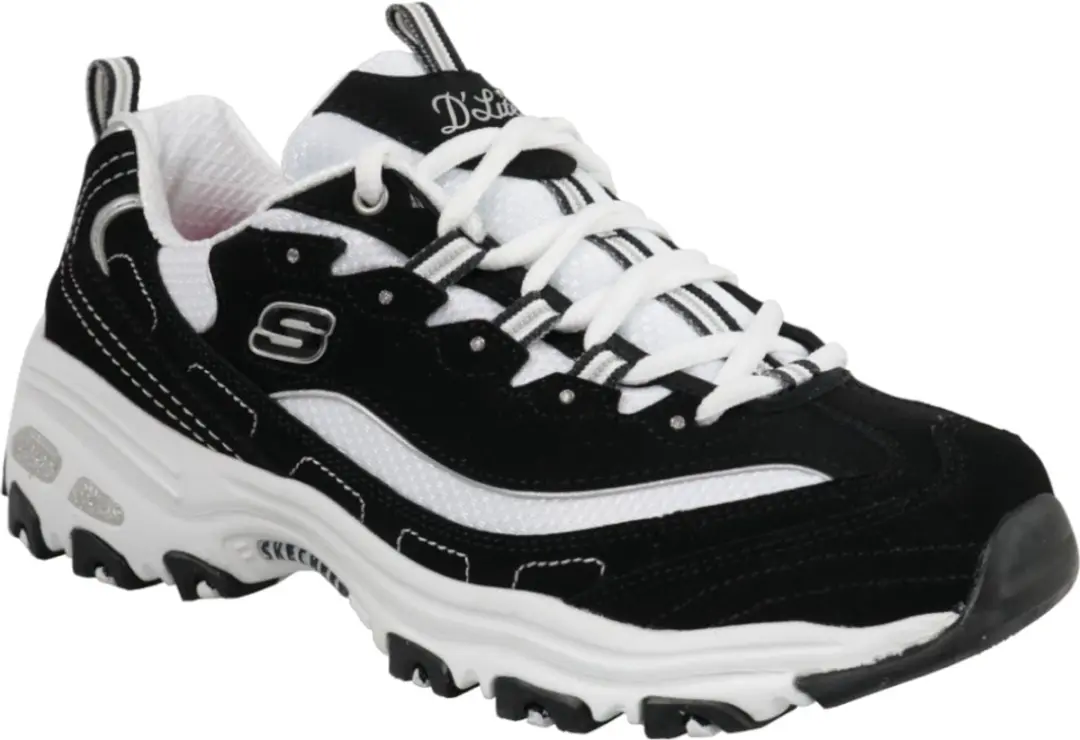 Skechers D'Lites Biggest Fan sneakers zwart