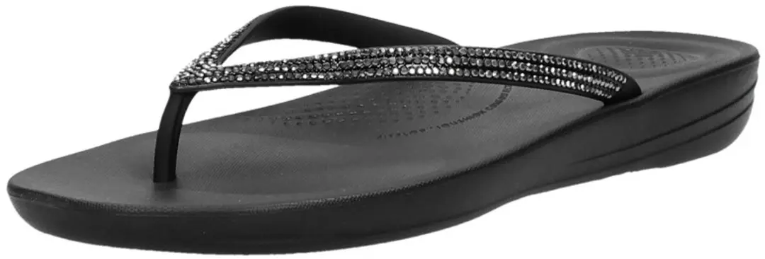 FitFlop iQushion Teenslippers Dames 43 - Zwart - afbeelding 5 van 6