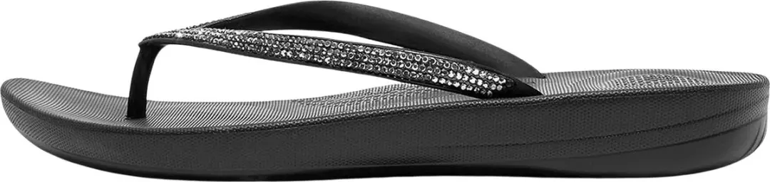 FitFlop iQushion Teenslippers Dames 43 - Zwart - afbeelding 4 van 6