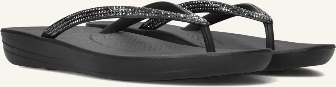 FitFlop iQushion Teenslippers Dames 43 - Zwart - afbeelding 3 van 6