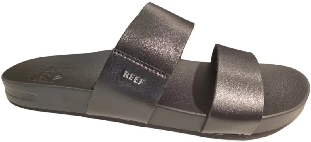 Reef Cushion Bounce Vista Dames Slippers - Zwart 37.5