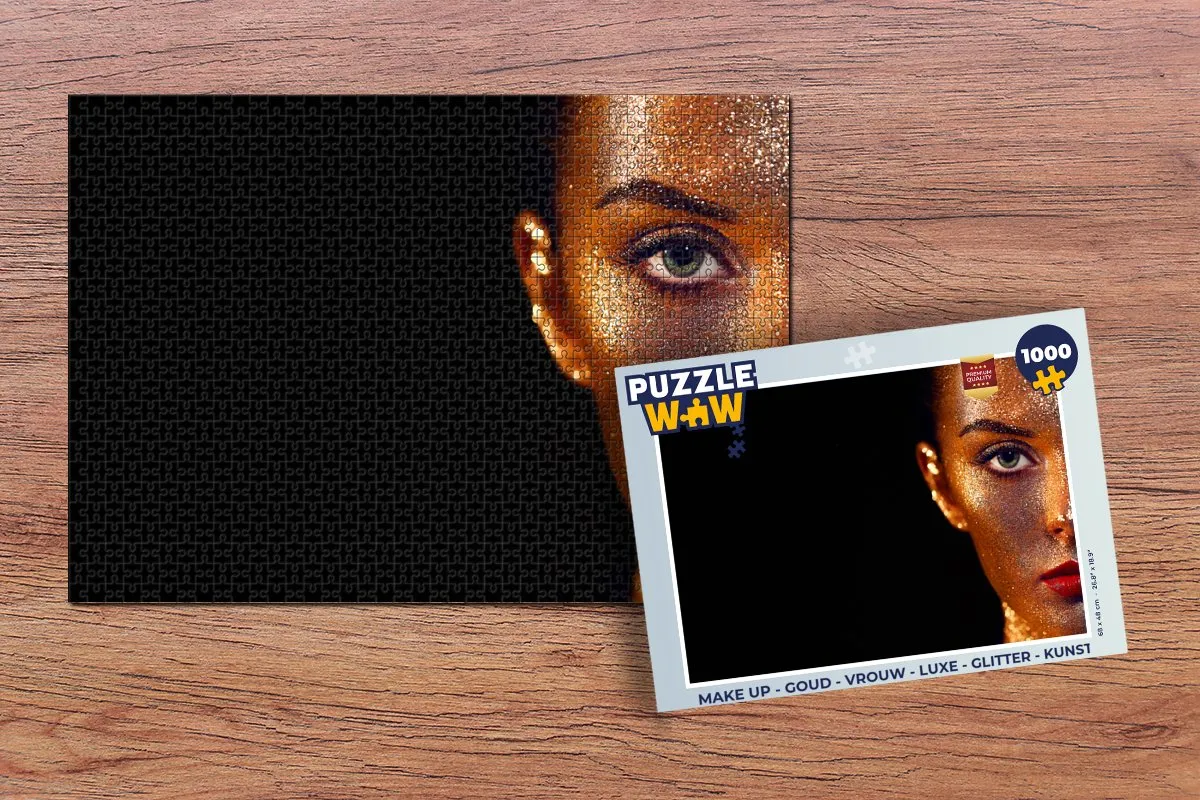 PuzzleWow Make Up Puzzel 1000 Stuks - Multicolor