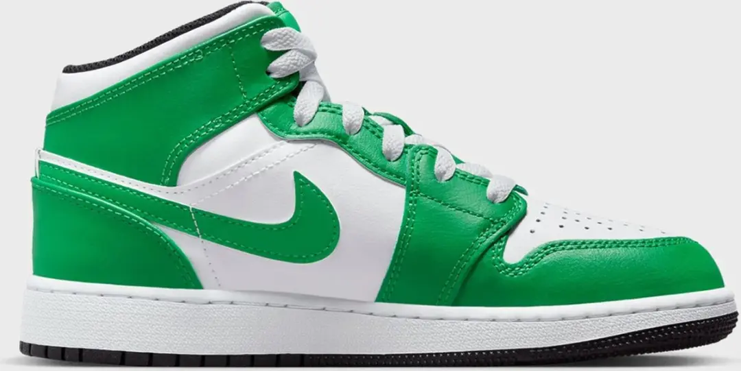 Nike Air Jordan 1 Mid (GS), Lucky Green, DQ8423-301, EUR 38