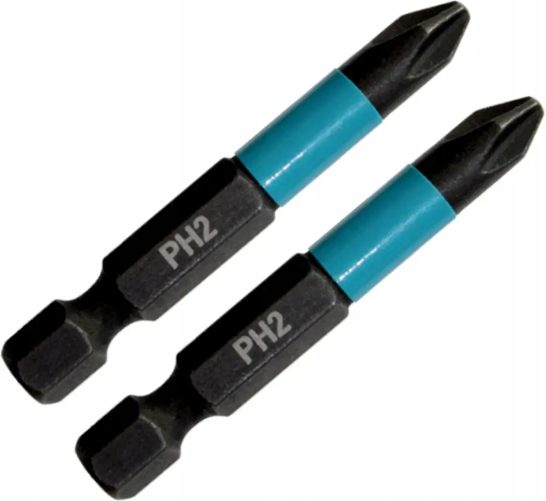 Makita Slagmoerbits PH2x50mm - 2 Stuks