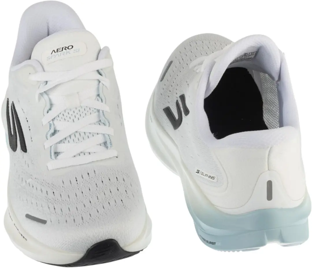 Skechers SKX Aero Spark Slip-Ins Hardloopschoenen 44.5 - Wit - afbeelding 5 van 5