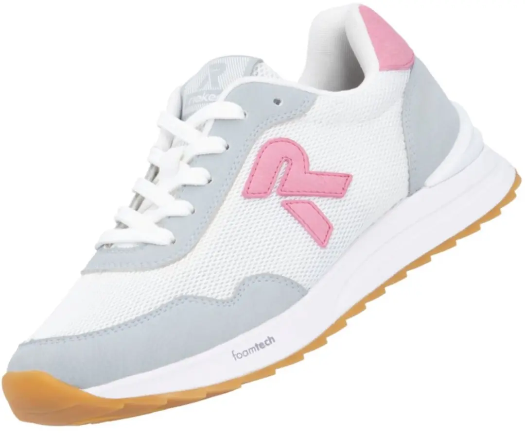 Rieker dames sportschoenen wit/blauw