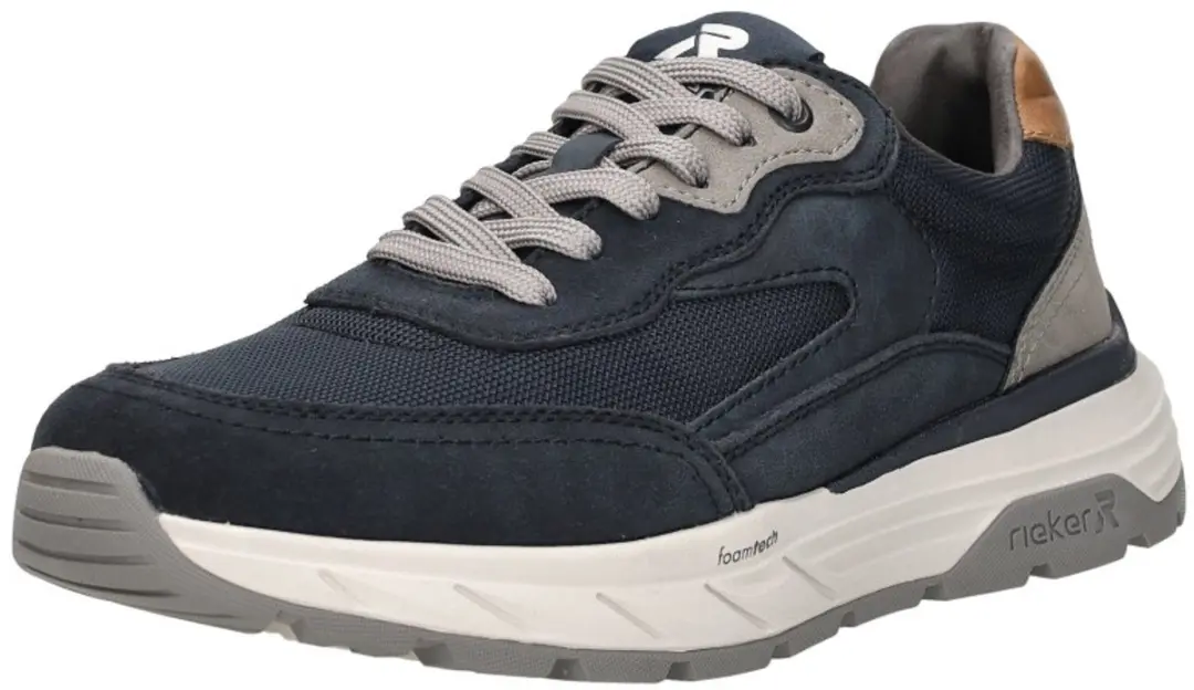 Rieker H-leest Sneakers Blauw - Maat 41 - afbeelding 4 van 6