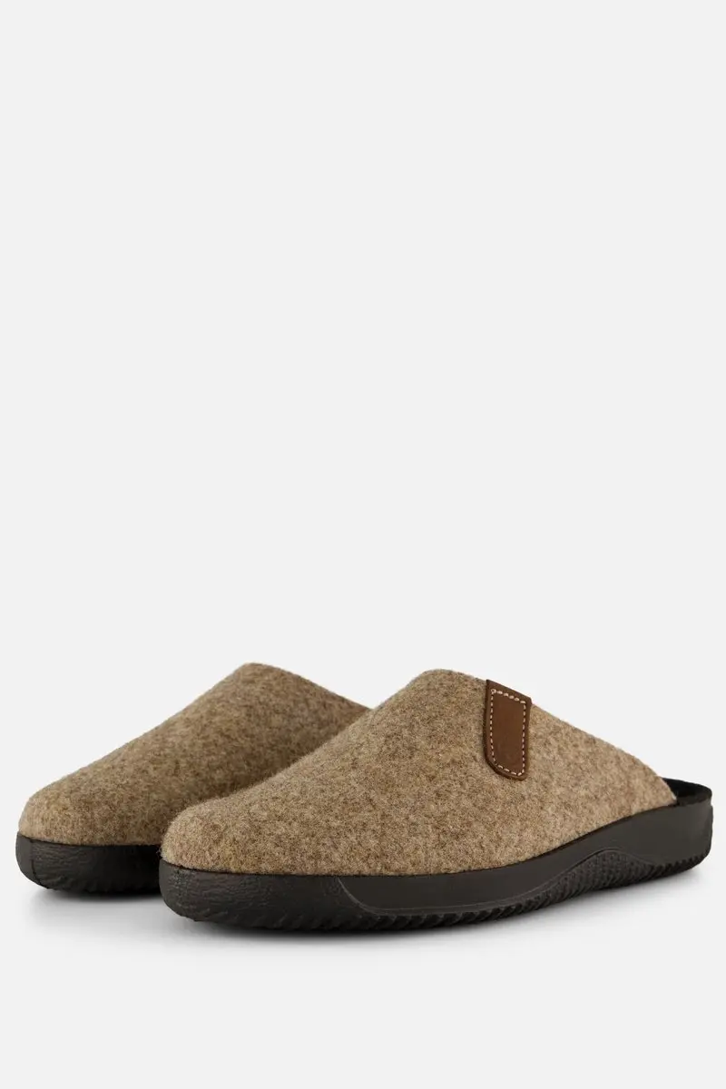 Rohde Soltau Pantoffels beige Textiel