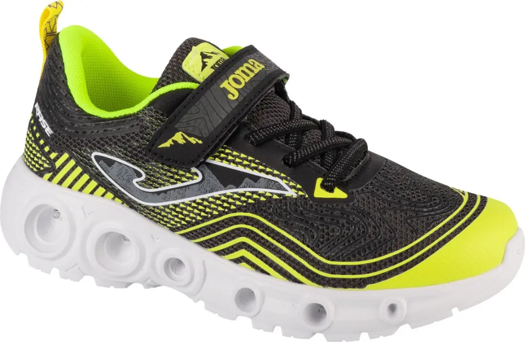 Joma Rase Jr JRASEW2401V Sneakers - 31 - Zwart/Geel