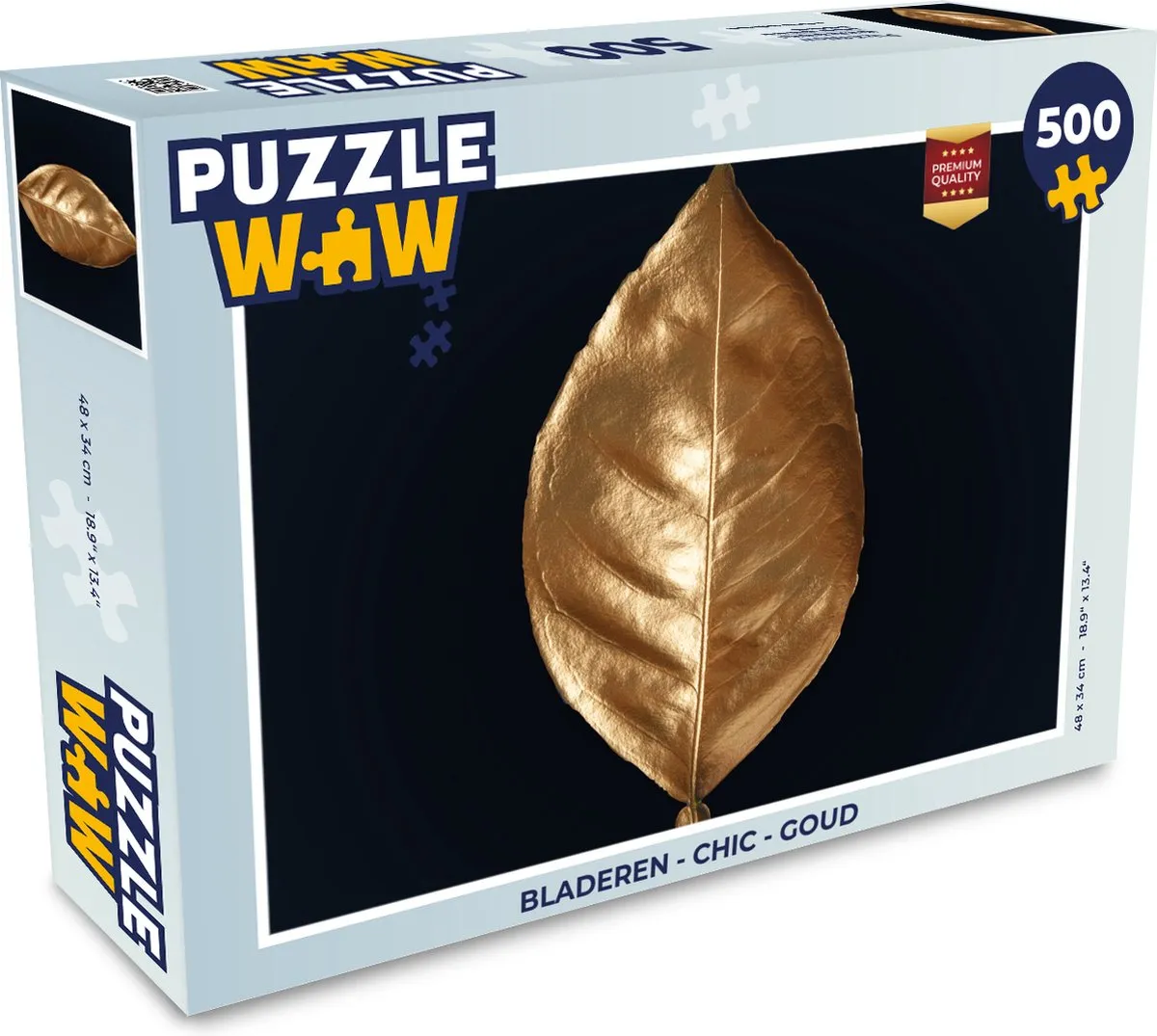 PuzzleWow Legpuzzel 500 Stuks - Multicolor
